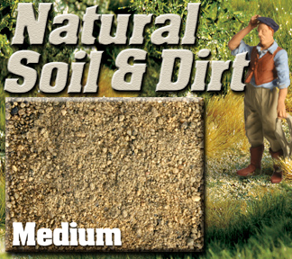 MEDIUM NATURAL SOIL & DIRT - QUART