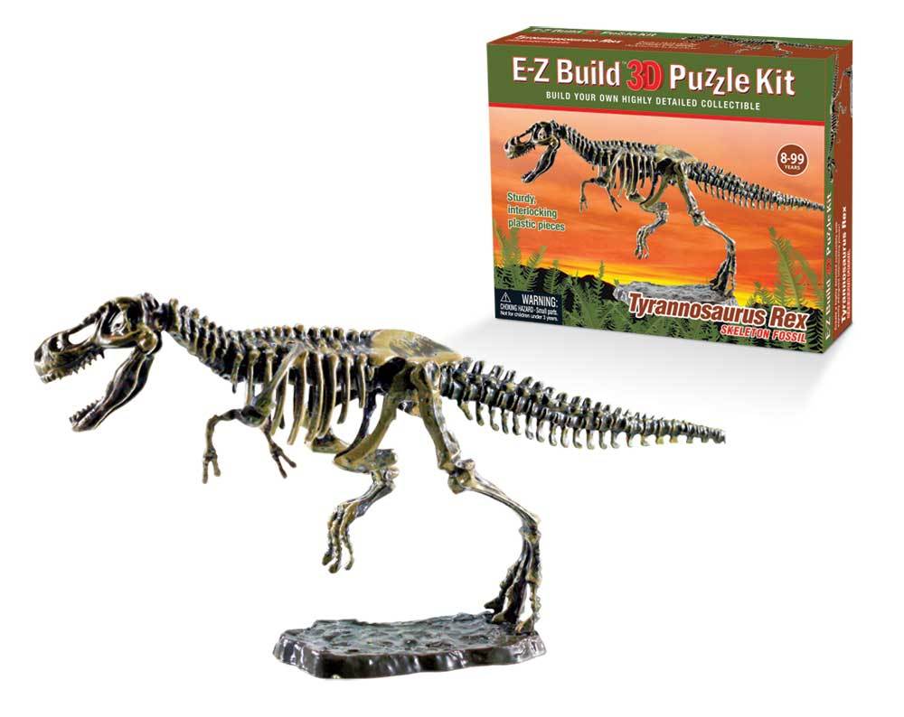 E-Z Build Puzzle - T-Rex Skeleton
