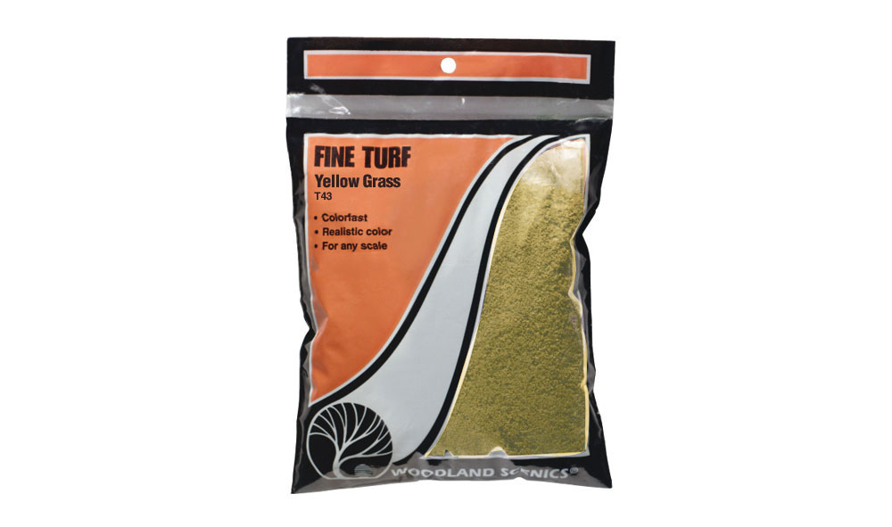 Fine Turf Yellow Grass Bag