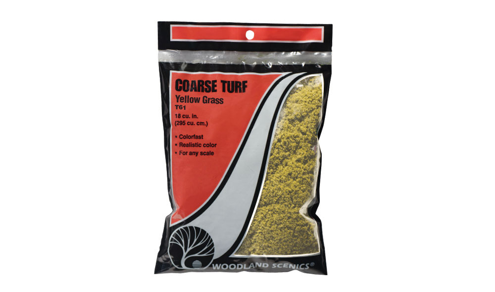 Coarse Turf Yellow Grass Bag