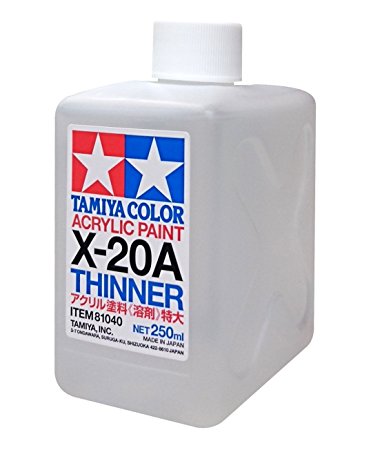 Acryl/Poly Thinner X-20A 250ml (#81040)