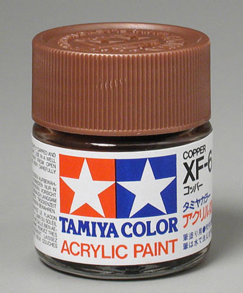 Tamiya Color Acrylic XF-6 Copper - 23ml Bottle