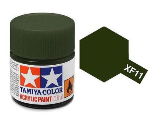 Tamiya Color Acrylic XF-11 J.N. Green - 23ml Bottle - Click Image to Close