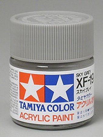 Tamiya Color Acrylic XF-19 Sky Gray - 23ml Bottle