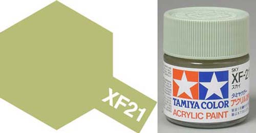 Tamiya Color Acrylic XF-21 Sky - 23ml Bottle