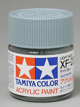 Tamiya Color Acrylic XF-23 Light Blue - 23ml Bottle