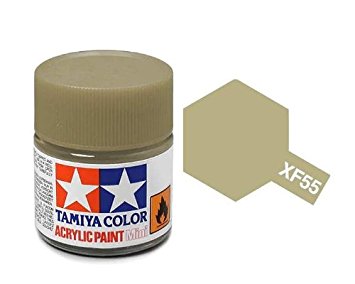 Tamiya Color Acrylic XF-55 Deck Tan - 23ml Bottle