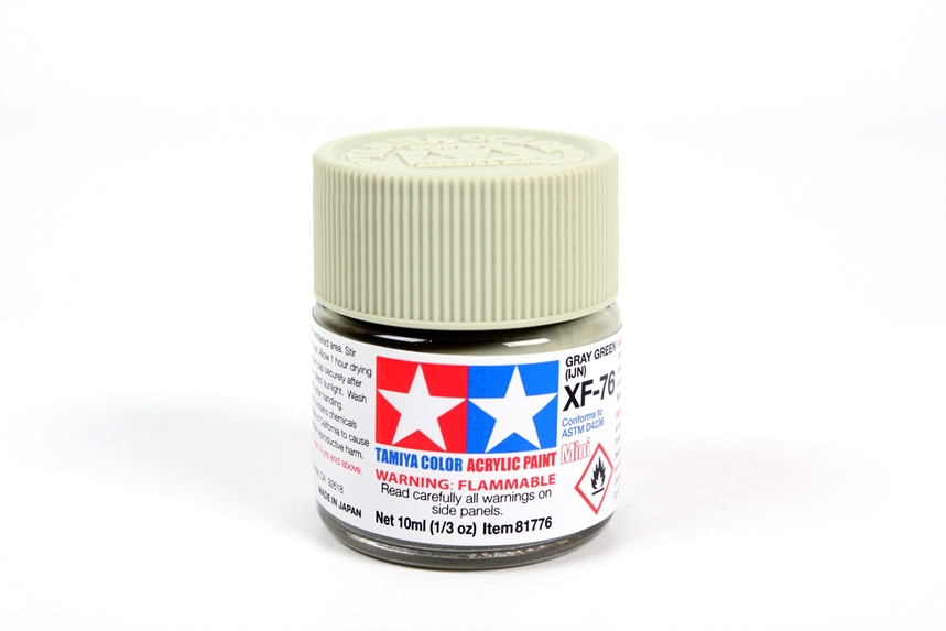 Tamiya Acrylic Mini XF-76 Grey Green (IJN) - 10ml Bottle