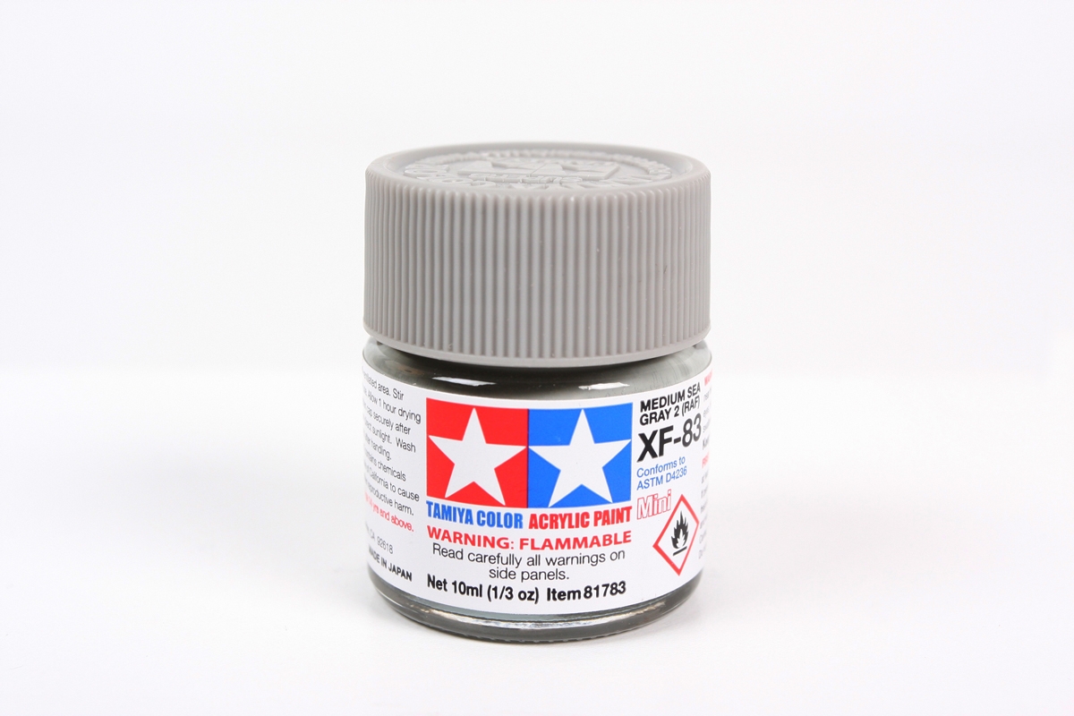 Tamiya Acrylic Mini XF-83 Medium Sea Grey 2 (Raf) - 10ml Bottle