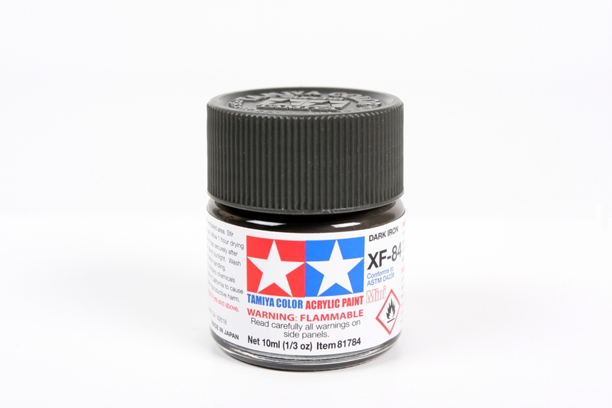 Tamiya Acrylic Mini XF-84 Dark Iron - 10ml Bottle