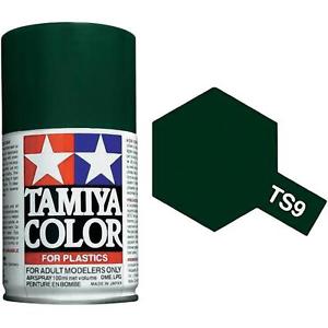 Tamiya TS-9 British Green - 100ml Spray Can - Click Image to Close