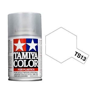 Tamiya TS-13 Clear - 100ml Spray Can - Click Image to Close