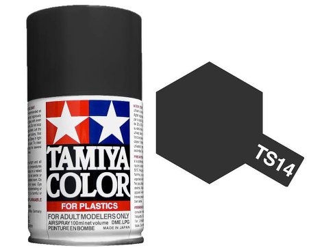 Tamiya TS-14 Black - 100ml Spray Can - Click Image to Close