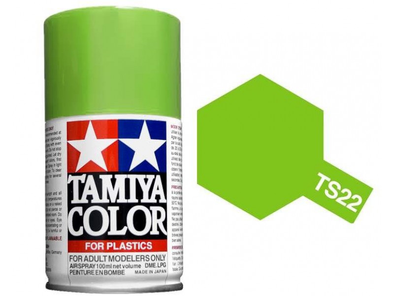 Tamiya TS-22 Light Green - 100ml Spray Can - Click Image to Close