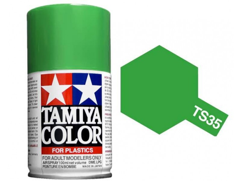 Tamiya TS-35 Park Green - 100ml Spray Can - Click Image to Close