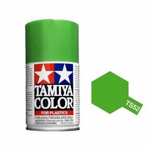 Tamiya TS-52 Candy Lime Green - 100ml Spray Can - Click Image to Close