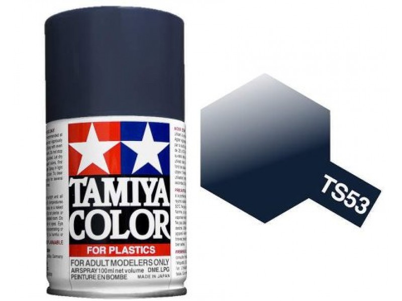 Tamiya TS-53 Deep Metallic Blue - 100ml Spray Can - Click Image to Close
