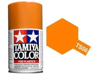 Tamiya TS-56 Brilliant Orange - 100ml Spray Can - Click Image to Close