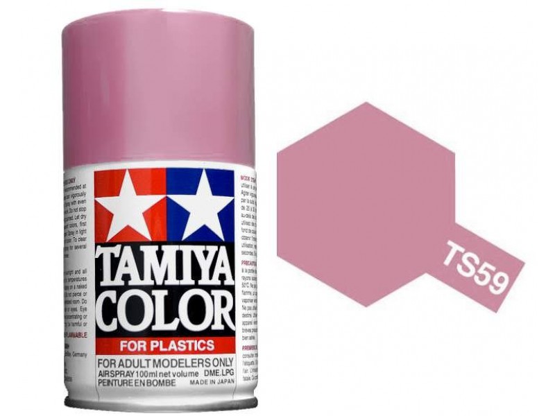 Tamiya TS-59 Pearl Light Red - 100ml Spray Can - Click Image to Close