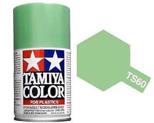 Tamiya TS-60 Pearl Green - 100ml Spray Can - Click Image to Close