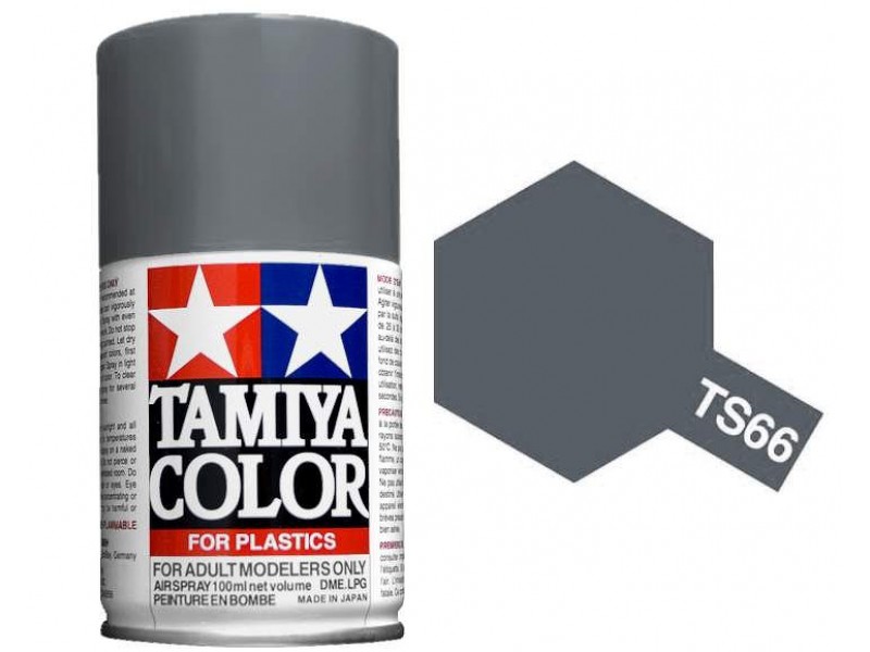 Tamiya TS-66 UN Gray (Kure Arsenal) - 100ml Spray Can - Click Image to Close