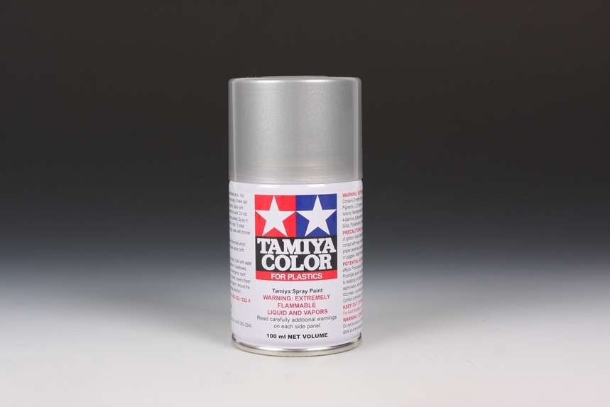 Tamiya TS-76 MICA SILVER - 100ml Spray Can - Click Image to Close