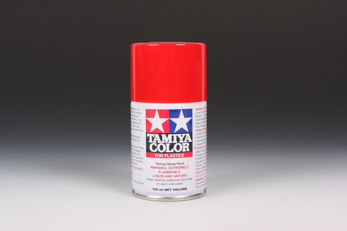 Tamiya TS-86 PURE RED - 100ml Spray Can - Click Image to Close