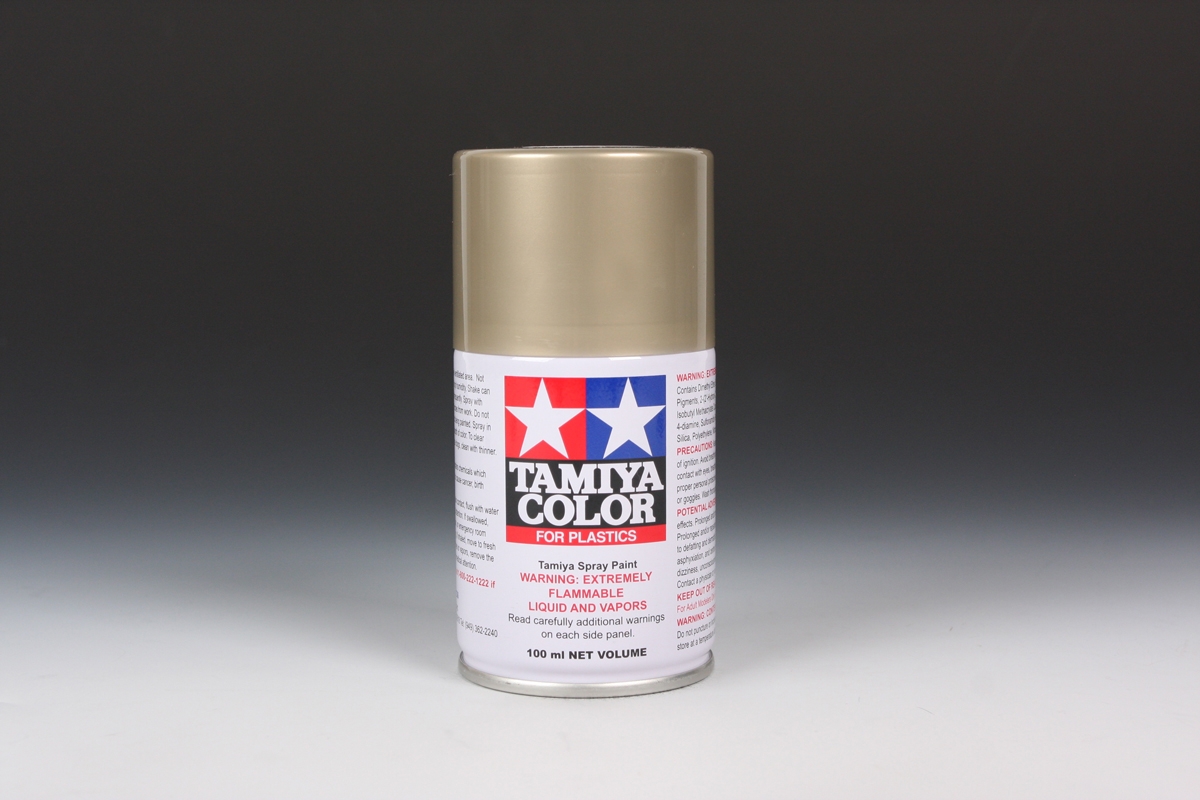 Tamiya TS-87 TITANIUM GOLD - 100ml Spray Can - Click Image to Close