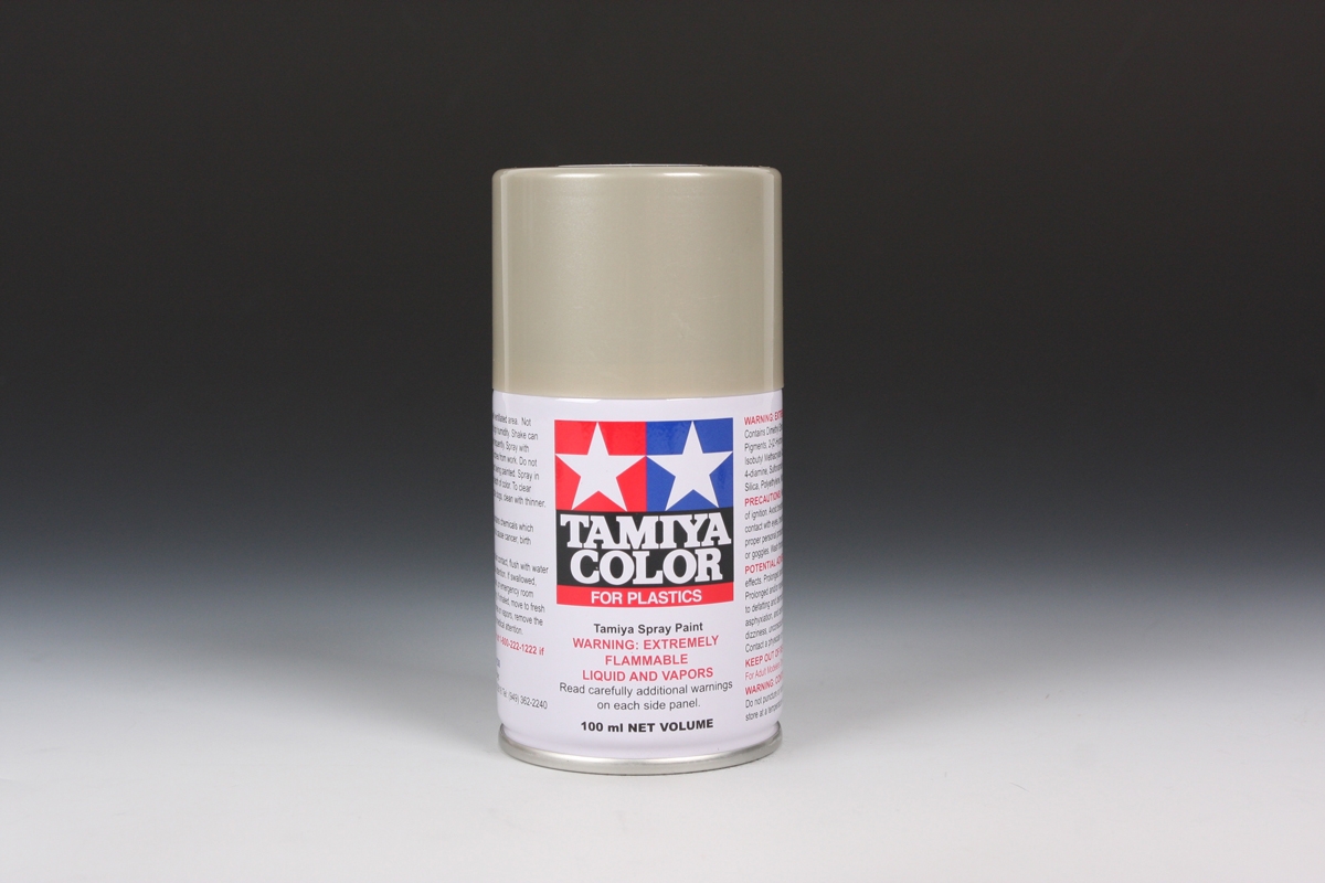 Tamiya TS-88 TITANIUM SILVER - 100ml Spray Can - Click Image to Close