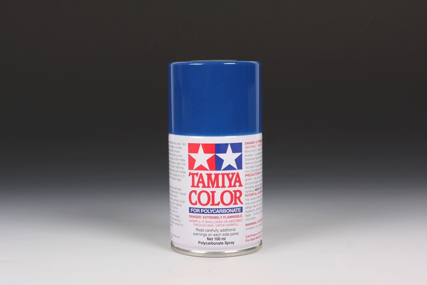 TAMIYA PS-4 BLUE SPRAY 100ML (for RC cars) - Click Image to Close