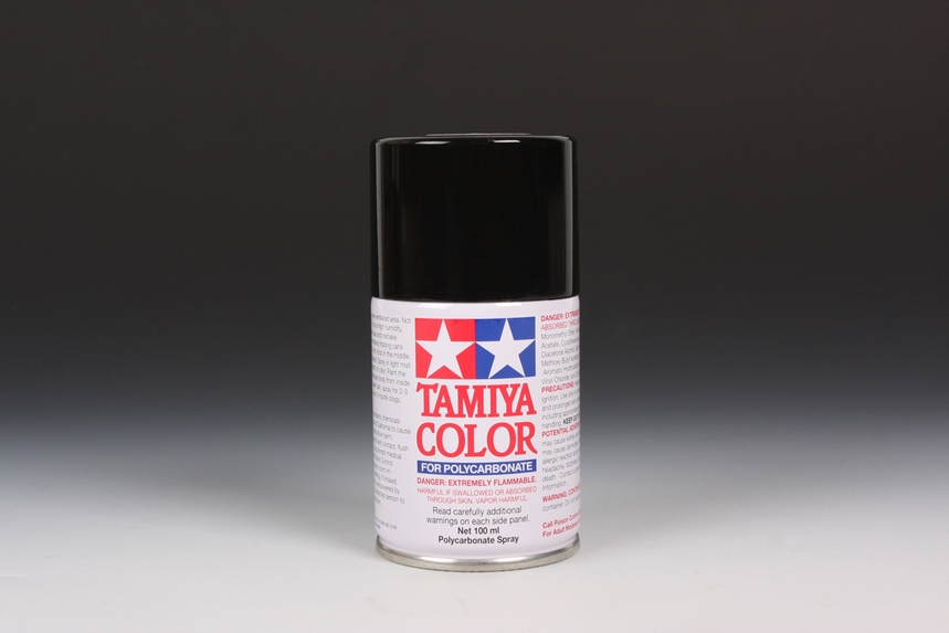 TAMIYA PS-5 BLACK SPRAY 100ML (for RC cars)