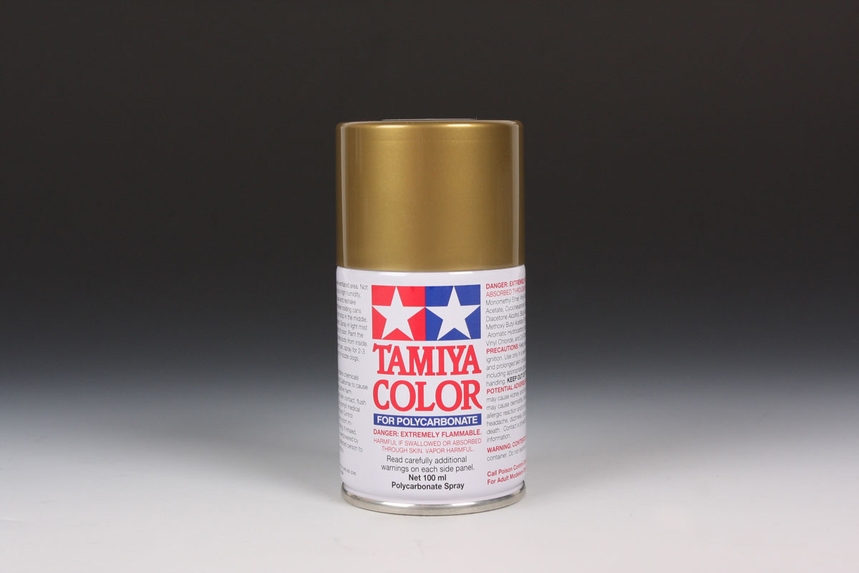 TAMIYA PS-13 GOLD SPRAY 100ML (for RC cars)