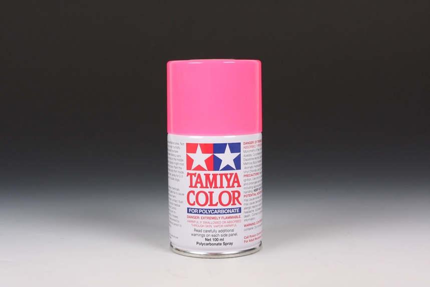 TAMIYA PS-29 FLUORESCENT PINK SPRAY 100ML (for RC cars) - Click Image to Close