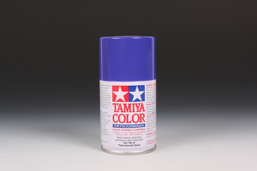 TAMIYA PS-35 BLUE VIOLET SPRAY 100ML (for RC cars) - Click Image to Close