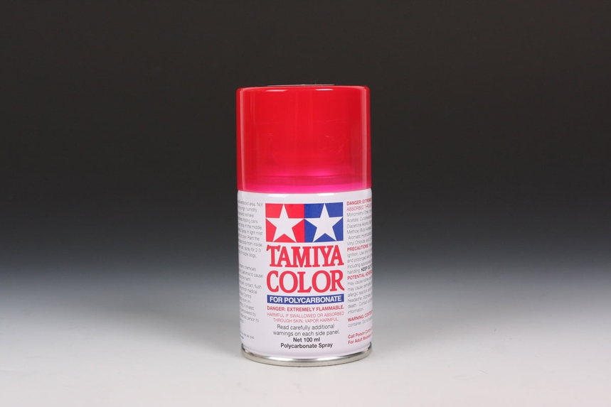 TAMIYA PS-37 TRANSLUCENT RED SPRAY 100ML (for RC cars)