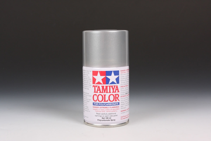 TAMIYA PS-41 BRIGHT SILVER SPRAY 100ML (for RC cars)