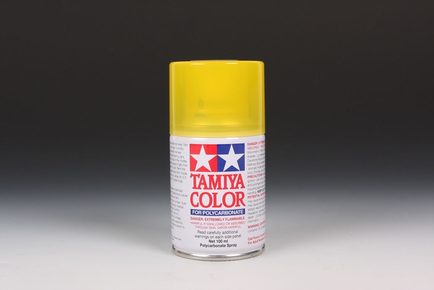 TAMIYA PS-42 TRANSLUCENT YELLOW SPRAY 100ML (for RC cars)