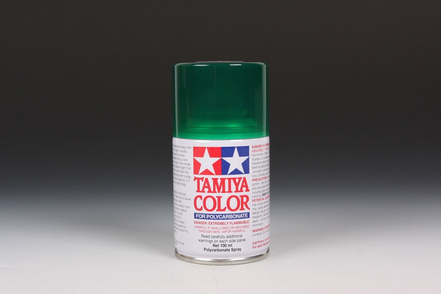 TAMIYA PS-44 TRANSLUCENT GREEN SPRAY 100ML (for RC cars)