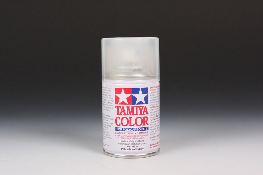 TAMIYA PS-55 FLAT CLEAR SPRAY 100ML (for RC cars)