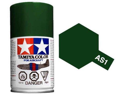 TAMIYA AS-1 DARK GREEN SPRAY 100ML