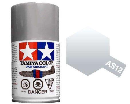 TAMIYA AS-12 BARE METAL SILVER SPRAY - Click Image to Close