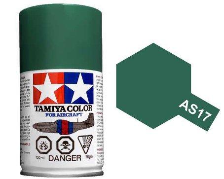 TAMIYA AS-17 DARK GREEN SPRAY 100ML