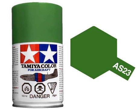 TAMIYA AS-23 LIGHT GREEN SPRAY 100ML - Click Image to Close