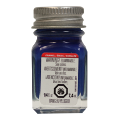 Dark Blue - Gloss 1/4 oz. Enamel Paint - Click Image to Close