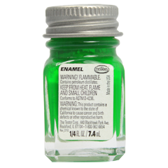 Green - Gloss 1/4 oz. Enamel Paint - Click Image to Close