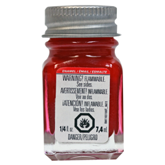 Red - Metallic 1/4 oz. Enamel Paint