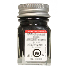 Graphite Gray - Metallic 1/4 oz. Enamel Paint - Click Image to Close