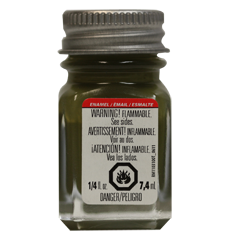 Olive Drab - Flat 1/4 oz. Enamel Paint