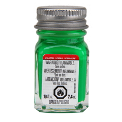 Green - Fluorescent 1/4 oz. Enamel Paint