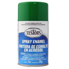 Green - Gloss 3 oz. Enamel Spray Paint - Click Image to Close